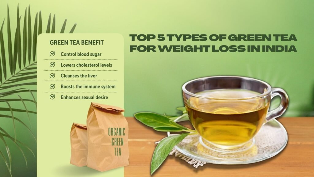 Top 5 Types of Green Tea for Weight Loss in India, Best Green tea in India