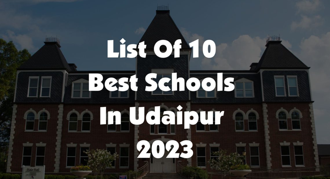 10 best schools in Udaipur