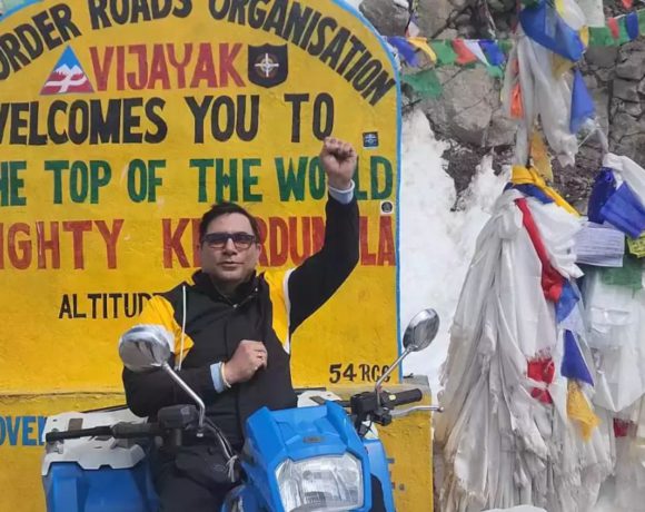 Dr. Arvinder Singh Made World Record At Khardungla Pass Ladakh